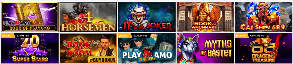 Playamo Casino Slots